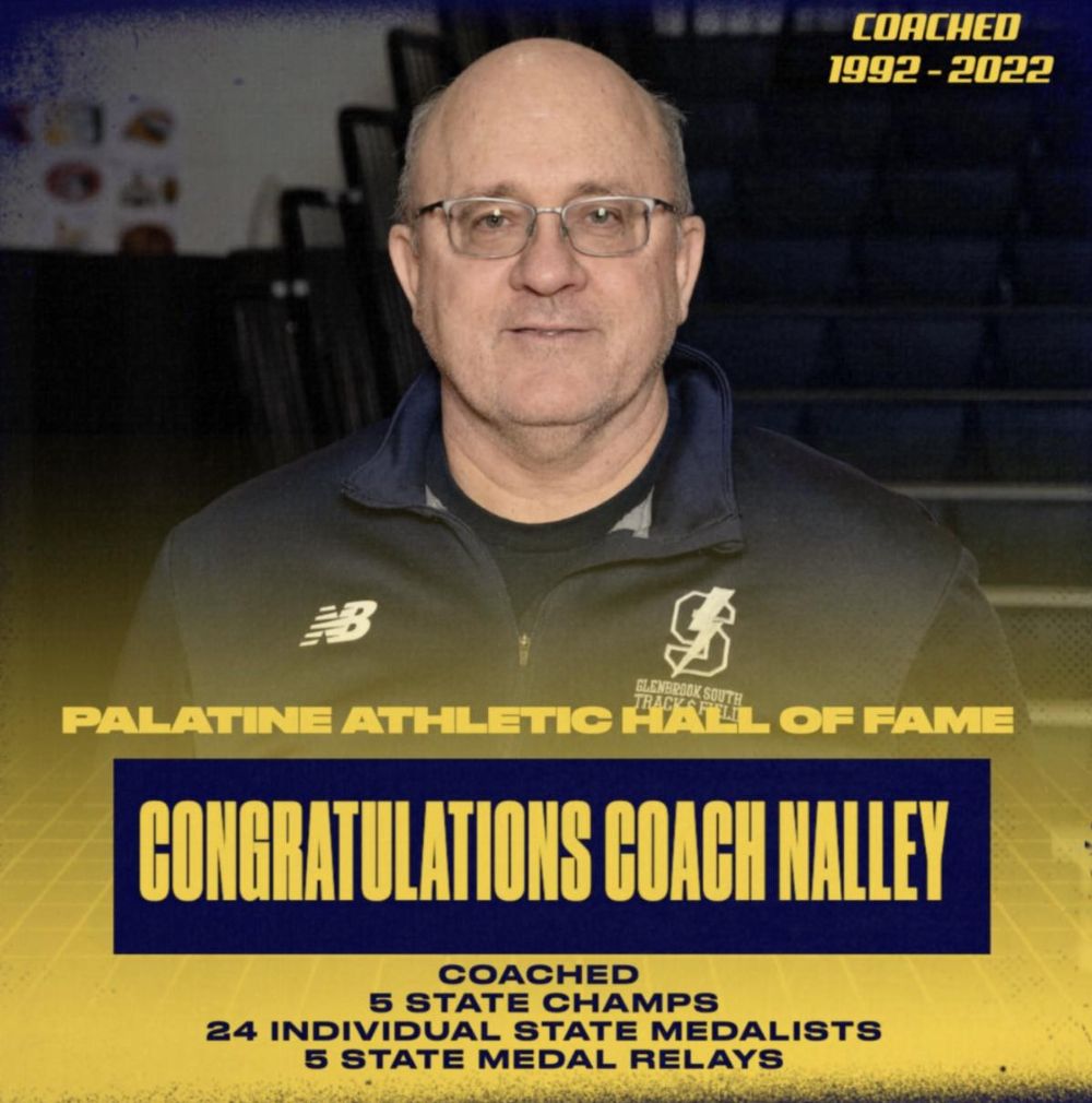 Coach Nalley Inducted into the Palatine Athletic Hall of Fame